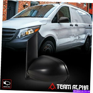 US�~���[ 2016-2018 FITS BENZ METRIS [���h���C�o�[��] OE�X�^�C���}�j���A�������h�A�~���[ Fits 2016-2018 Benz Metris [Left Driver Side] OE Style Manual Adjust Door Mirror�y���s�A���i�z