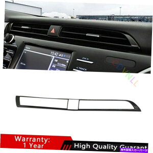 Dashboard Cover g^J2018-2021ubNEbhOC~hGAAEgbgxgJo[g1* For Toyota Camry 2018-2021 Black Wood Grain Middle Air Outlet Vent Cover Trim 1*