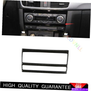 Dashboard Cover Mazda CX-5 2015-2016�J�[�{���t�@�C�o�[�r�[�o�[�Z���g�����R���\�[��AC�X�C�b�`�p�l���g�����p For Mazda CX-5 2015-2016 Carbon Fiber Vinyl Central Console AC Switch Panel Trim�y���s�A���i�z