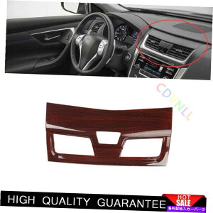 Dashboard Cover ���Y�A���e�B�}�e�B�[�i2013-16�E�b�h�O���C���Z���g�����R���\�[���G�A�A�E�g���b�g�x���g�g���� For Nissan Altima Teana 2013-16 Wood Grain Central Console Air Outlet Vent Trim�y���s�A���i�z