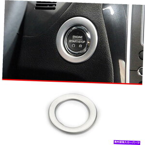 Dashboard Cover Vo[X^[g{^COjbVXCb`Jo[Ford Explorer 2016-2019ɓKĂ܂ Silver Start Button Ignition Switch Cover Decor Fit For Ford Explorer 2016-2019