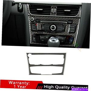 Dashboard Cover Audi A4 A5 2009-2016 Real Carbon Fiber Console AC�X�C�b�`�R���g���[���p�l���g�����p For Audi A4 A5 2009-2016 Real Carbon Fiber Console AC Switch Control Panel Trim�y���s�A���i�z