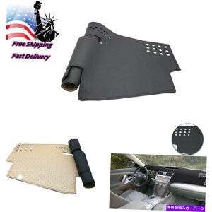Dashboard Cover g^JJo[̃J[_bV{[hU[񊊂_bV}bguPbg2007-2011 Car Dashboard Leather For Toyota Camry Cover Non-Slip Dash Mat Blanket 2007-2011