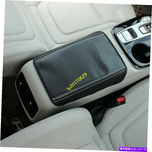 Dashboard Cover ubNU[Z^[A[Xg\ʃP[XJo[q_CT^N[Y2022+ɓKĂ܂ Black Leather Center Armrest Surface Case Cover Fit For Hyundai Santa Cruz 2022+