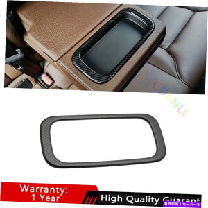 Dashboard Cover {{XC60 2018-2021 ABSJ[{t@Co[AXg[W{bNXJo[g2PCSɓK Fit For Volvo XC60 2018-2021 ABS Carbon Fiber Rear Storage Box Cover Trim 2PCS