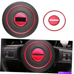 Dashboard Cover �W�[�v�p�g���I�b�g�R���p�X�̂��߂̃A���~�j�E�����b�h�X�e�A�����O�z�C�[���X�e�b�J�[�J�o�[�g����10-2016 Aluminum Red Steering Wheel Sticker Cover Trim For Jeep Patriot Compass 10-2016