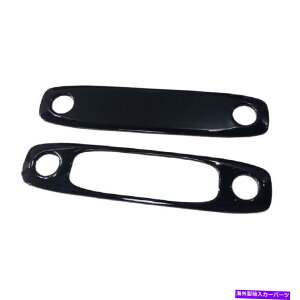 Dashboard Cover �e�X�����f��3 2017-2021�u���b�N�t�����g���A���[�f�B���O���C�g�J�o�[�g����2pc o For Tesla Model 3 2017-2021 Black Front Rear Reading Light Cover Trim 2pc O�y���s�A���i�z