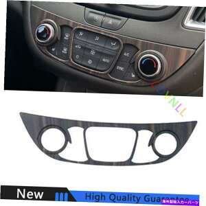 Dashboard Cover �V�{���[2016-2021�}���u�؍ލ����R���\�[��AC�{�^������t���[���g�����p For Chevrolet 2016-2021 Malibu Wood Grain Console AC Button Control Frame Trim�y���s�A���i�z