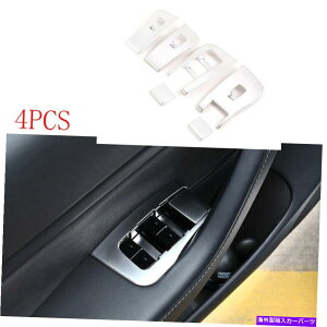 Dashboard Cover �V���o�[ABS�E�B���h�E���t�g�p�l���X�C�b�`�J�o�[�g�����e�X�����f��3 2017-2021 Silver ABS Window Lift Panel Switch Cover Trim Fit For Tesla Model 3 2017-2021