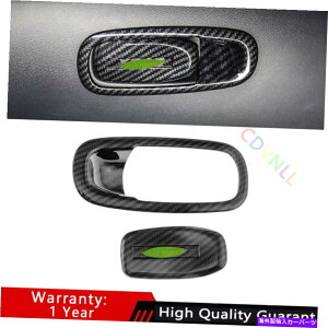 Dashboard Cover {{XC60 2018-2021J[{t@Co[RpCbgXg[W{bNXnhXebJ[gp For Volvo XC60 2018-2021 Carbon Fiber Co-Pilot Storage Box Handle Sticker Trim