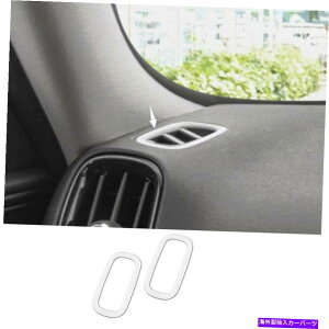 Dashboard Cover ~jN[p[Jg[}F60 ABSzCg_bV{[hTChxgI[o[CJo[2PCS For Mini Cooper Countryman F60 ABS White Dashboard Side Vent Overlay Cover 2PCS