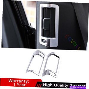 Dashboard Cover {{XC60 2018-2021Vo[`^ɓKĂ܂B|XgGAAEgbgxgJo[g Fit For Volvo XC60 2018-2021 Silver Titanium A Post Air Outlet Vent Cover Trim