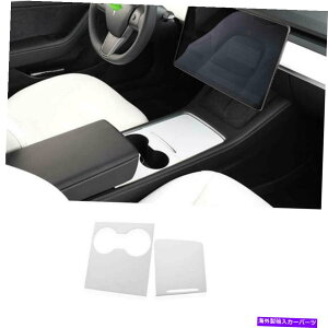 Dashboard Cover eXf3 Y 2020-2021 PVCzCgZgR\[plJo[gA For Tesla Model 3 Y 2020-2021 PVC White Central Console Panel Cover Trim A