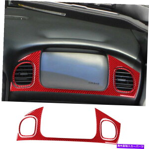 Dashboard Cover RxbgC53PC 98-04bhJ[{@ەcmGAxgCeAJo[g 3PCS For Corvette C5 98-04 Red Carbon Fiber Copilot Air Vent Interior Cover Trim