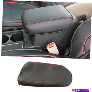 Dashboard Cover z_CR-V CRV 2012-2016̃ubNbhU[gbvZ^[A[Xg\ʃJo[ Black&Red Leather Top Center Armrest Surface Cover For Honda CR-V CRV 2012-2016