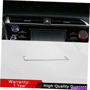 Dashboard Cover g^J2018-2021Vo[}bgAu~hGAAEgbgxgJo[gɓKĂ܂ Fit for Toyota Camry 2018-2021 Silver Matt ABS Middle Air Outlet Vent Cover Trim