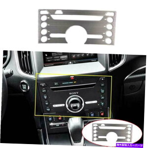 Dashboard Cover Ford Edge 2015-2018�̃V���o�[�`�^���R���\�[���{�����[���X�C�b�`�{�^���p�l���J�o�[ Silver Titanium Console Volume Switch Button Panel Cover For Ford Edge 2015-2018�y���s�A���i�z