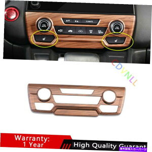 Dashboard Cover �z���_CRV CR-V 2017-21�}�b�g�s�[�`�E�b�h�R���\�[��AC�{�^���R���g���[���t���[���g�����p For Honda CRV CR-V 2017-21 Matte Peach Wood Console AC Button Control Frame Trim�y���s�A���i�z