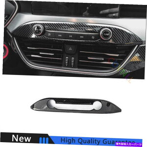 Dashboard Cover �t�H�[�h�t�H�[�J�XST RS 2019-2020�X�`�[���J�[�{���t�@�C�o�[�J�[�R���\�[���{�����[���X�C�b�`�g�����p For Ford Focus ST RS 2019-2020 Steel Carbon Fiber Car Console Volume Switch Trim�y���s�A���i