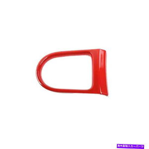 Dashboard Cover �t�H�[�h�}�X�^���O2015-2021�y�C���g���b�h�Z���g�����M�A�V�t�g�p�l���g�����t���[���J�o�[ For Ford Mustang 2015-2021 Paint Red Central Gear Shift Panel Trim Frame Cover�y���s�A���i�z