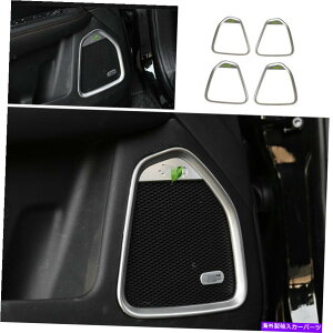 Dashboard Cover �W�[�v�R���p�X2017-2020�}�b�g�V���o�[�C���i�[�h�A�X�s�[�J�[�t���[���J�o�[�g�����ɍ��� Fit For Jeep Compass 2017-2020 Matte Silver Inner Door Speaker Frame Cover Trim�y���s�A���i�z