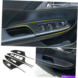 Dashboard Cover �z���_�A�R�[�h9th dx 14-2017�u���b�N�X�`�[���E�B���h�E���t�g�p�l���X�C�b�`�J�o�[�g���� For Honda Accord 9th DX 14-2017 Black Steel Window Lift Panel Switch Cover Trim�y���s�A���i�z