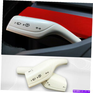 Dashboard Cover �e�X�����f��3 2017-2021�z���C�g���C�p�[�M�A�V�t�g���o�[�J�o�[�g����2PCS T For Tesla Model 3 2017-2021 White Wiper Gear Shift Lever Cover Trim 2Pcs T