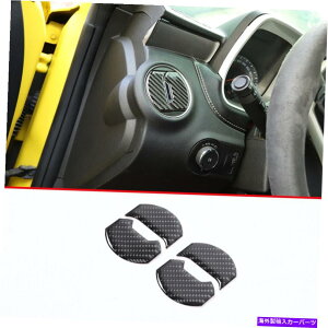 Dashboard Cover J[{t@Co[rj[LR ACGAAEgbgʋCEJo[V{[J}2010-2015 Carbon Fiber Vinyl L&R AC Air Outlet Vents Cover For Chevrolet Camaro 2010-2015
