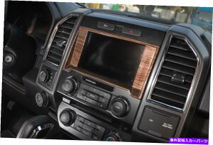 Dashboard Cover Ford F150 2015 2016 2017 2018 Wood ABS_bV{[hirQ[Vt[Jo[g For Ford F150 2015 2016 2017 2018 Wood ABS Dashboard Navigation Frame Cover Trim