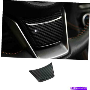 TVF[h XotHX^[2019-2022J[{t@Co[XeAOzC[Jo[plg1PCS For Subaru Forester 2019-2022 Carbon Fiber Steering Wheel Cover Panel Trim 1PCS