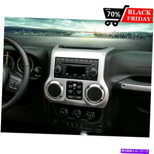 TVF[h W[vO[JK 2007+̃Ci[p[cZ^[R\[_bV{[hRg[pl Inner Parts Center Console Dashboard Control Panel for Jeep Wrangler JK 2007+