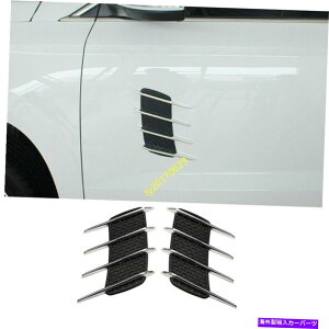 TVF[h q_CT^N[Y2022+̍TChhA{fB[fBOGAxgtF_[Jo[ Black Side Door Body Molding Air Vent Fender Cover For Hyundai Santa Cruz 2022+