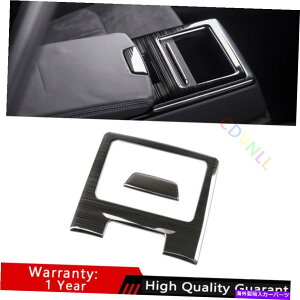 TVF[h AEfBA6 A7 2019-2020-21-2022ubN`^AXg[W{bNXJo[gɓKĂ܂ Fit For Audi A6 A7 2019-2020-21-2022 Black Titanium Rear Storage Box Cover Trim