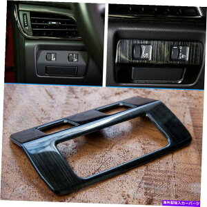 TVF[h 2013-2020̃LfbNATSubN`^wbhCg{^t[Jo[g1PCS For 2013-2020 Cadillac ATS Black Titanium Headlight Button Frame Cover Trim 1PCS