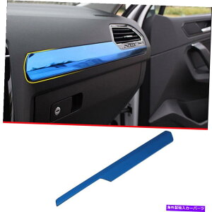 TVF[h u[`^RpCbg_bV{[hXgbvJo[gVW Tiguan 2017-2022p1PCS Blue Titanium Co-Pilot Dashboard Strip Cover Trim 1pcs For VW Tiguan 2017-2022
