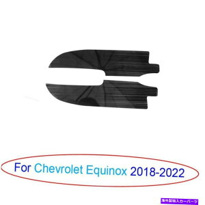 TVF[h V{[GNCmbNX2018-2022ubN`^V[gOXebJ[Jo[g2PC For Chevrolet Equinox 2018-2022 Black Titanium Seat Orbit Sticker Cover Trim 2pc