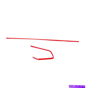 TVF[h Ԃ̐Ԃ~hR\[_bV{[hXgbvJo[gz_VrbN2016-2020ɓKĂ܂ Car Red Middle Console Dashboard Strips Cover Trim Fit for Honda Civic 2016-2020