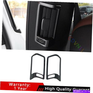 TVF[h {{XC60 2018-2021ubN`^B|XgGAAEgbgxgJo[g2* Fit For Volvo XC60 2018-2021 Black Titanium B Post Air Outlet Vent Cover Trim 2*