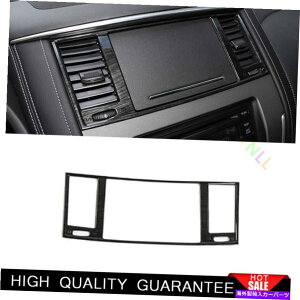 �T���V�F�[�h ���Y�͑�Y62 2017-2020�u���b�N�E�b�h�O���C���Z���g�����R���\�[���G�A�A�E�g���b�g�x���g For Nissan Armada Y62 2017-2020 Black Wood Grain Central Console Air Outlet Vent