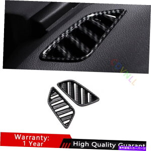 TVF[h AEfBA4 A5 2017-2021 ABSJ[{t@Co[CXgDgLRGAAEgbgxgg2* For Audi A4 A5 2017-2021 ABS Carbon Fiber Instrument L&R Air Outlet Vent Trim 2*