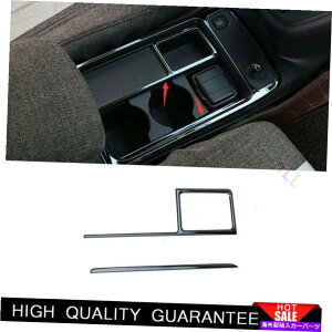 �T���V�F�[�h �z���_CRV CR-V 2012-2016�u���b�N�`�^���R���\�[���X�g���[�W�{�b�N�X�t���[���g�����ɓK���Ă��܂� Fit For Honda CRV CR-V 2012-2016 Black Titanium Console Storage Box Frame Trim�y���s�A���i�z