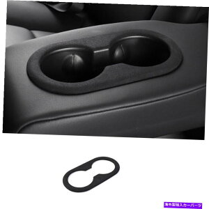 TVF[h eXf3 2017-2022p̃O[XG[hAKXplJo[g1PCS Gray Suede Rear Drinking Glass Panel Cover Trim 1PCS For Tesla Model 3 2017-2022