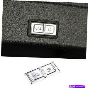 TVF[h AEfBA6 A7 2019 2020-2022 ABSVo[e[Q[gAhAXCb`Jo[g2X For Audi A6 A7 2019 2020-2022 ABS Silver Tailgate Rear Door Switch Cover Trim 2X