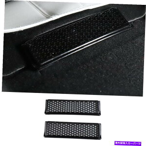TVF[h ubNV[gႢGAAEgbgxgJo[geXfY 2020-2021ɓKĂ܂ Black Seat Lower Air Outlet Vent Cover Trim 2PCS Fit For Tesla Model Y 2020-2021