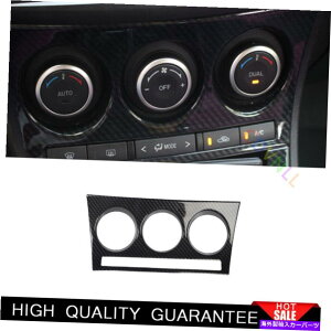 TVF[h }c_3 2011-2015J[{t@Co[vX`bNR\[ACXCb`plgp For Mazda 3 2011-2015 Carbon Fiber Plastic Central Console AC Switch Panel Trim
