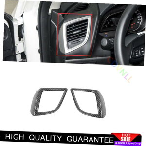 TVF[h }c_3 Axela 2014-2019J[{t@Co[R\[LRGAAEgbgxgg2PCS For Mazda 3 Axela 2014-2019 Carbon Fiber Console L&R Air Outlet Vent Trim 2PCS