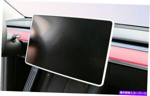 TVF[h eXf3 Y 2017-22 ABSzCgR\[irQ[VGPSXN[Jo[gT For Tesla Model 3 Y 2017-22 ABS White Console Navigation GPS Screen Cover Trim T