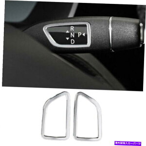 TVF[h eXfX S 12-21Cp[MAVtgt[Jo[gA~jEVo[Z For Tesla Model X S 12-21 Wiper Gear Shift Frame Cover Trim Aluminum Silver Z