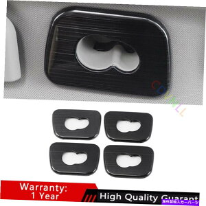 TVF[h {{XC60 2018-2021ubN`^[ttbNt[fR[VJo[g For Volvo XC60 2018-2021 Black Titanium Roof Hooks Frame Decoration Cover Trim