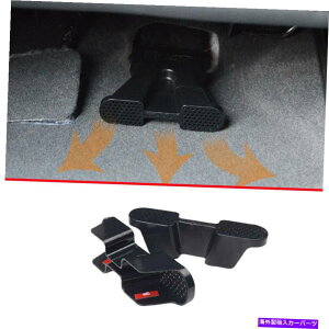 TVF[h }bgubNV[gLRGAAEgbg_XgJo[tH[hW[2015-2022ɃtBbg Matte Black Seat L&R Air Outlet Dust Cover Trim Fit For Ford Ranger 2015-2022